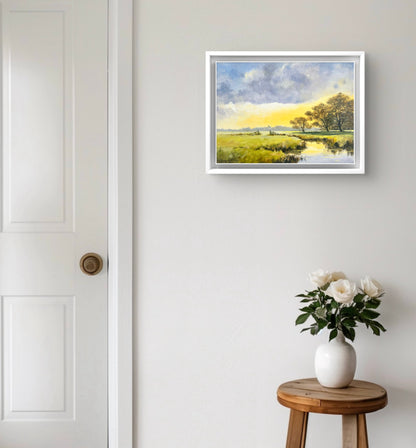 Lower Higham from the Marshes