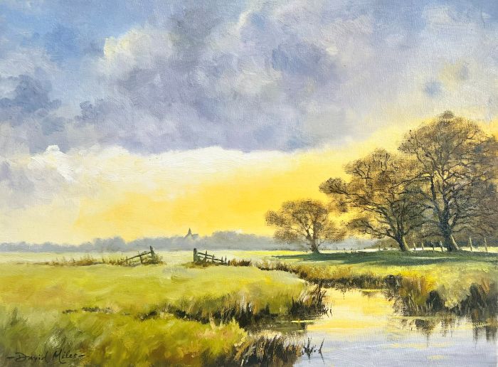 Lower Higham from the Marshes