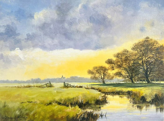 Lower Higham from the Marshes