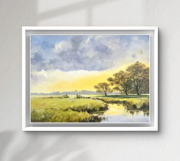 Lower Higham from the Marshes