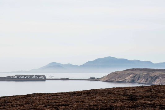 Waternish, Skye with Outer Hebrides on the horizon