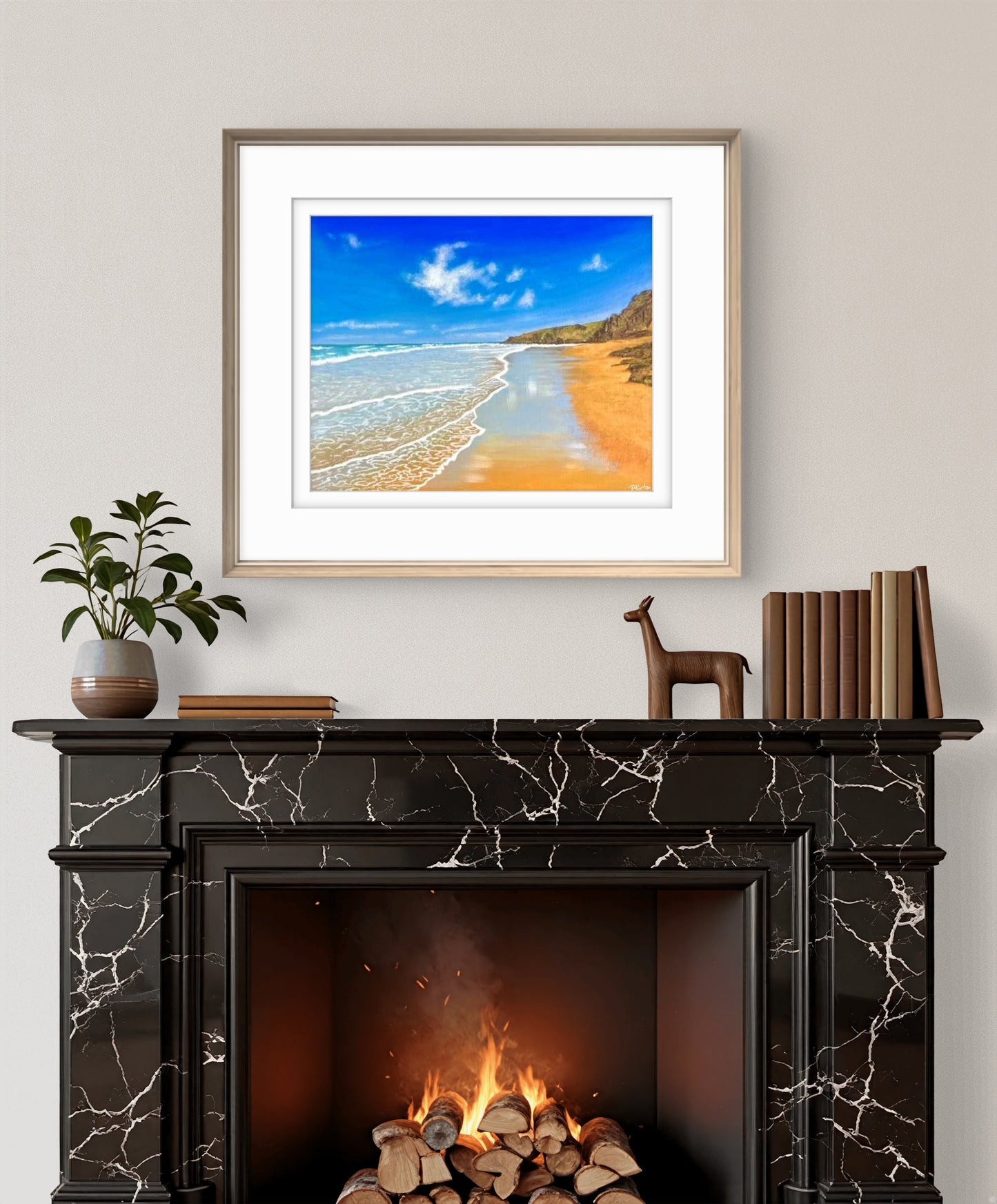 Summerleaze (large print)