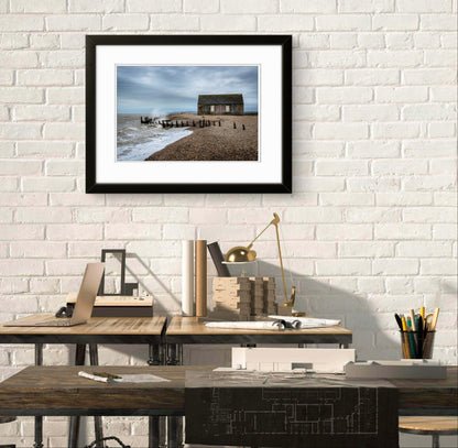 Mary Stanford Lifeboat House, Rye Harbour (framed)