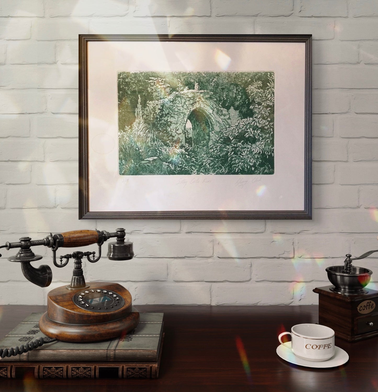 Scotney Castle Ruins (unframed)
