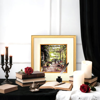 Flossie in the Conservatory (Giclée print)