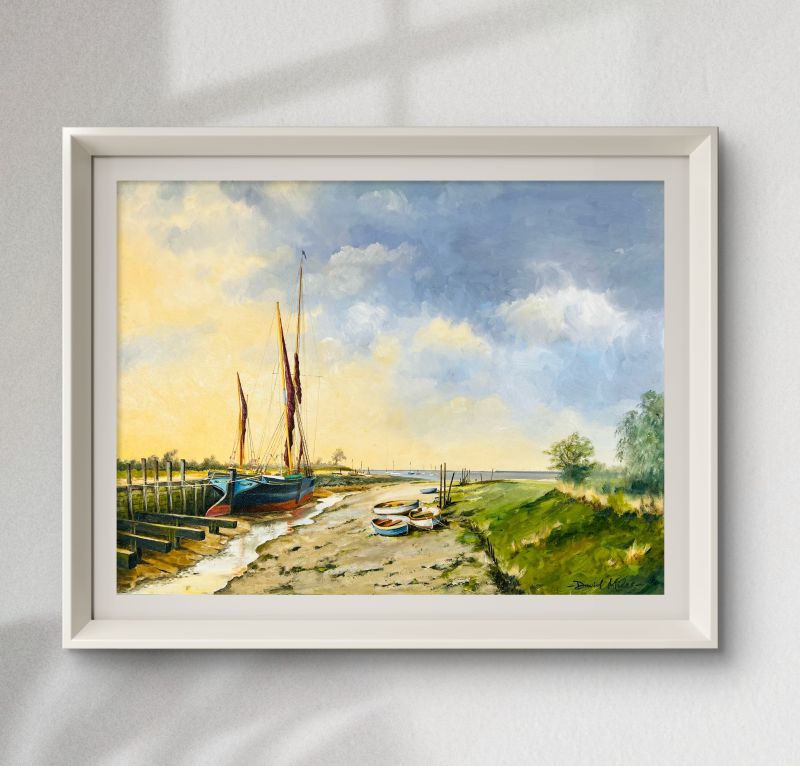 Thames Barges at Lower Halstow