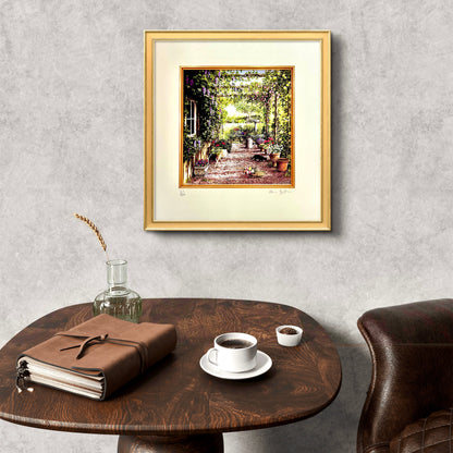 Flossie in the Conservatory (Giclée print)