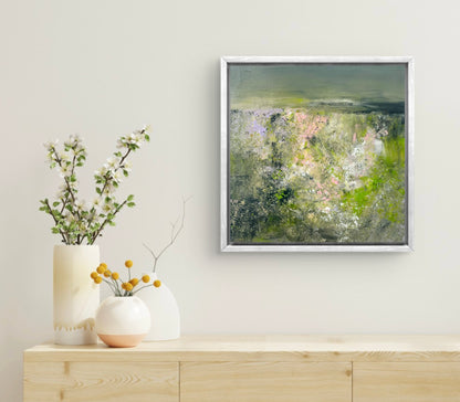 Wildflowers under the dark Sky