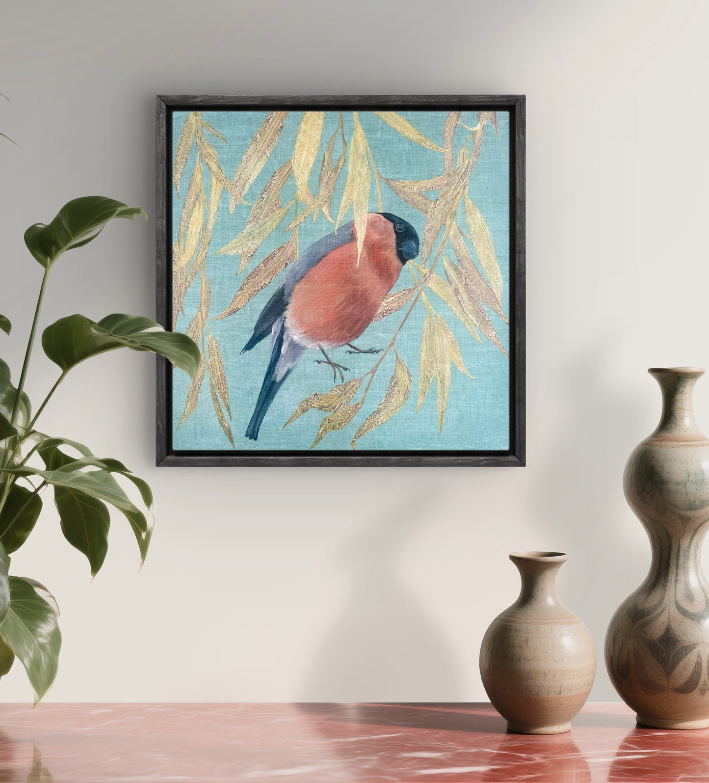 Bull Finch (Original Artwork)