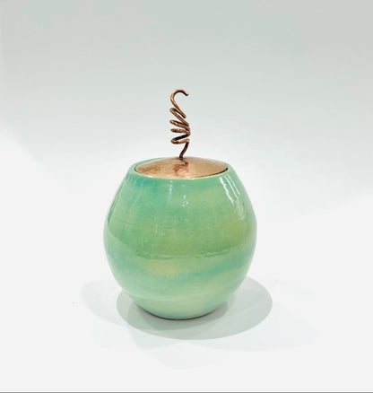 Herb container / Pastel green
