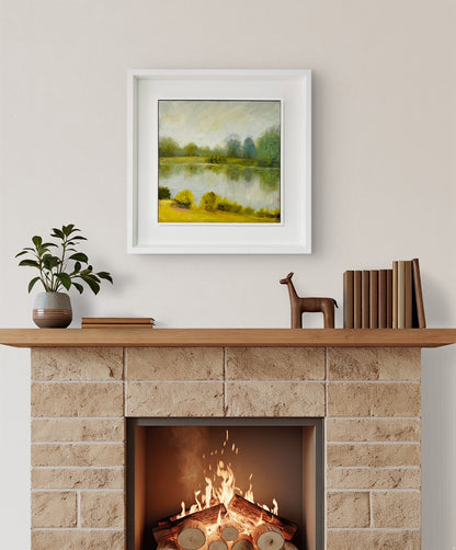 Infront of the Fishing Lodge