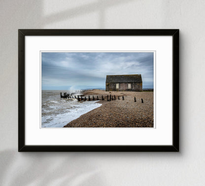 Mary Stanford Lifeboat House, Rye Harbour (framed)