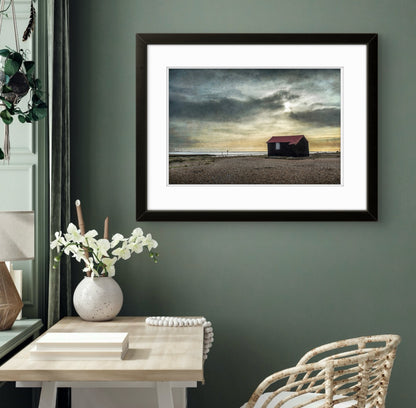 Norton's Hut, Rye Harbour (framed)