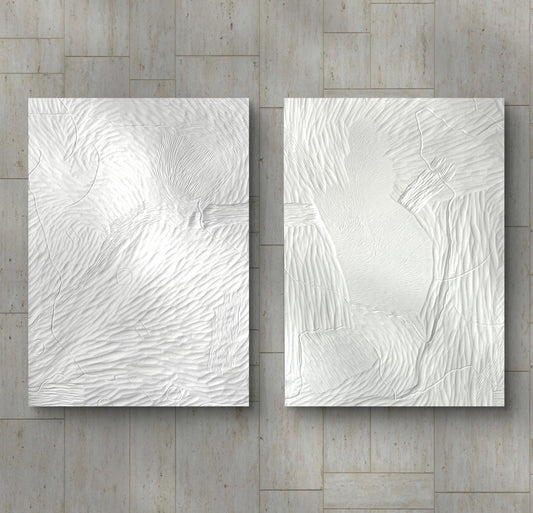 White Diptych