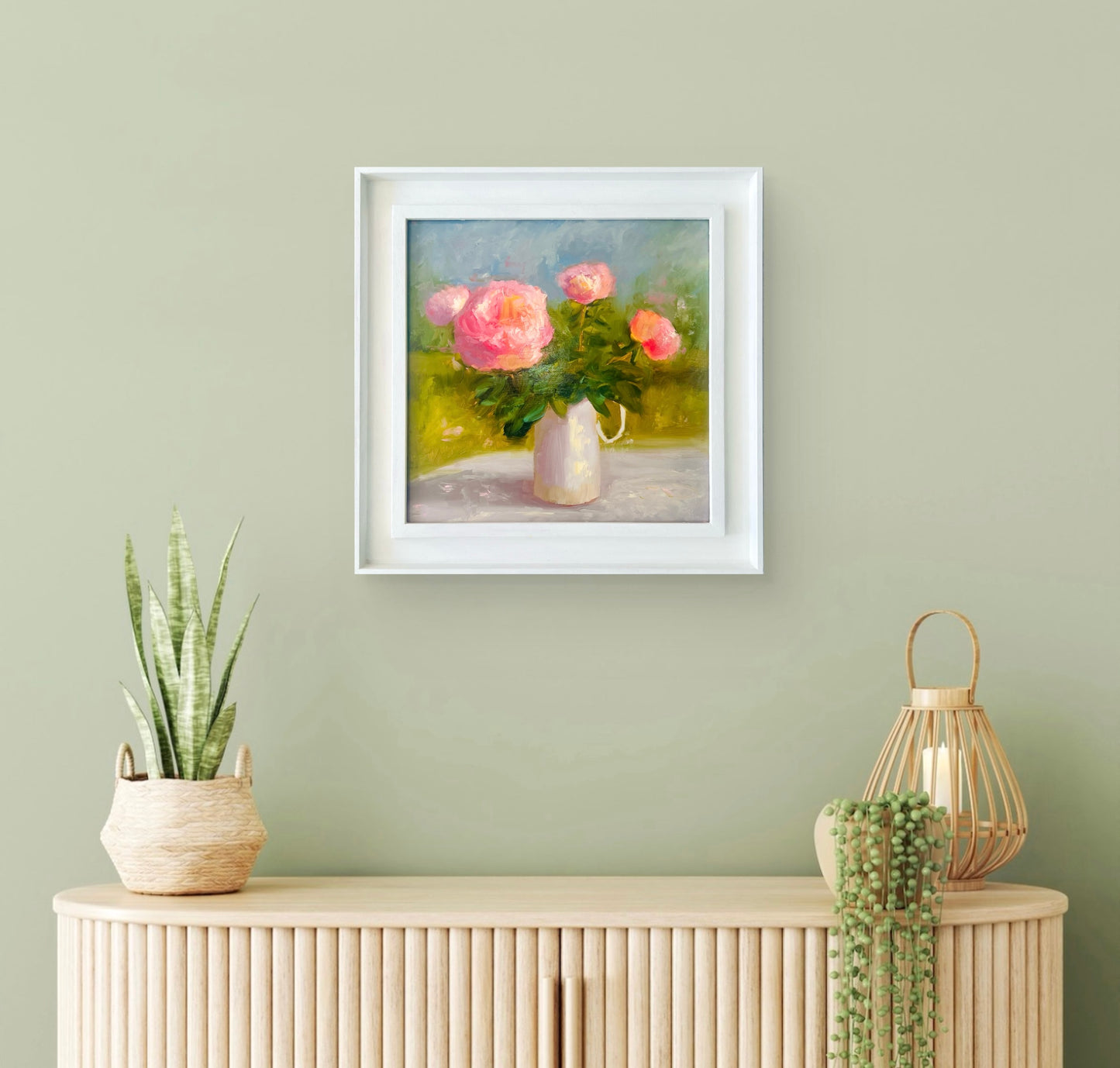 Peachy Peonies