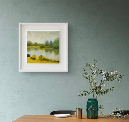 Infront of the Fishing Lodge