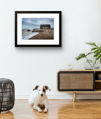 Mary Stanford Lifeboat House, Rye Harbour (framed)