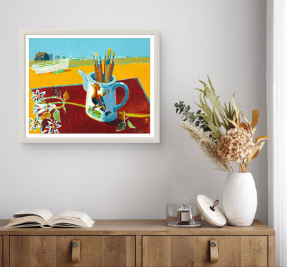 Stil Life with Hoopoo Pot Dungeness