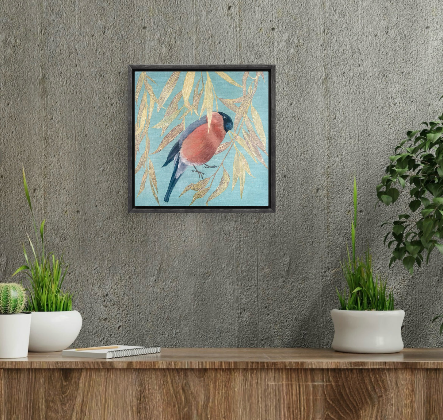Bull Finch (Original Artwork)
