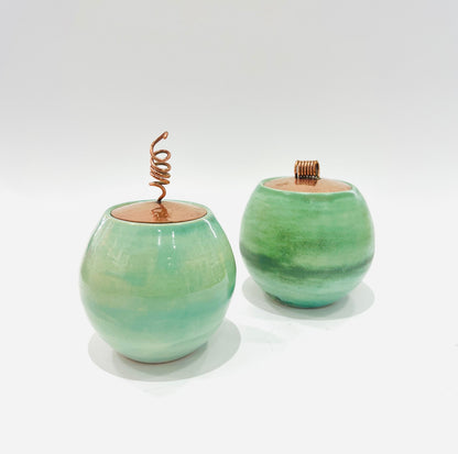 Herb container / Pastel green