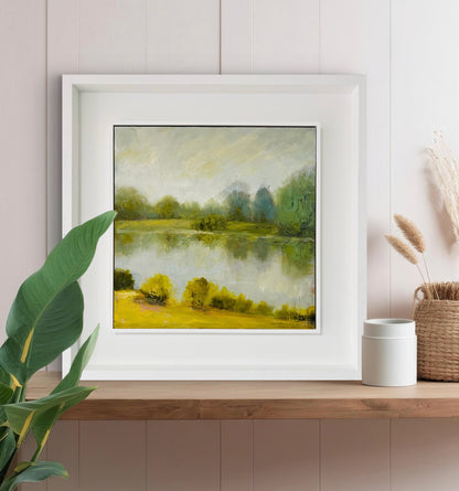 Infront of the Fishing Lodge