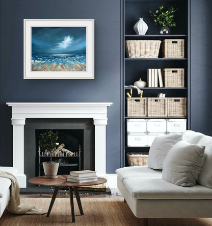 Stormy Sandymouth (large print)