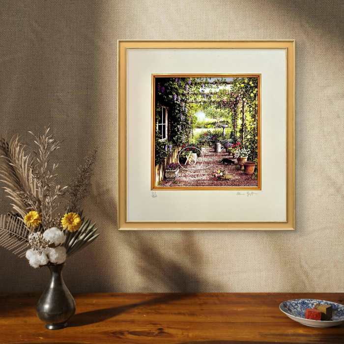 Flossie in the Conservatory (Giclée print)