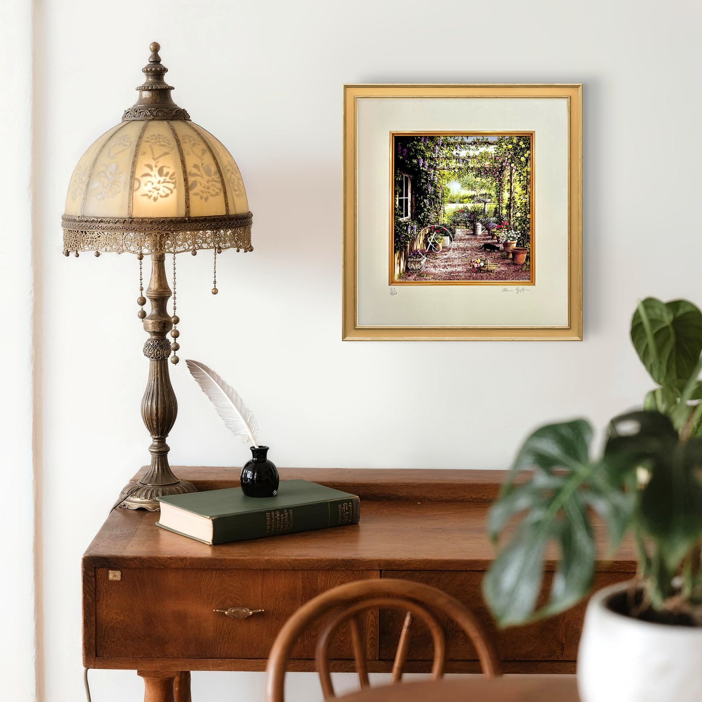 Flossie in the Conservatory (Giclée print)