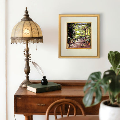Flossie in the Conservatory (Giclée print)