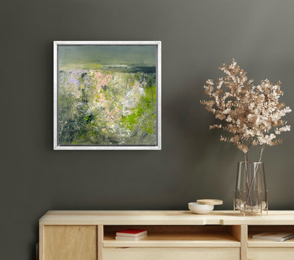 Wildflowers under the dark Sky