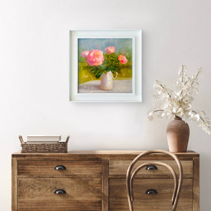 Peachy Peonies