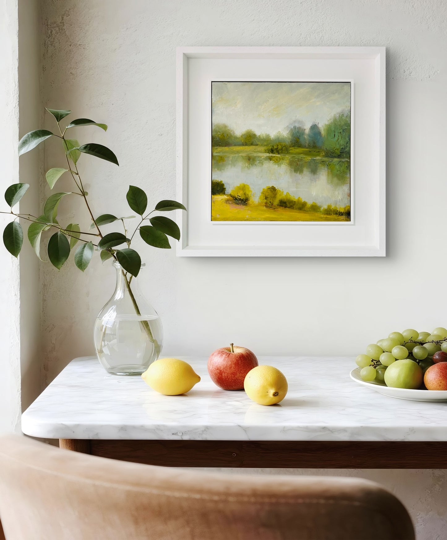 Infront of the Fishing Lodge