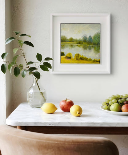 Infront of the Fishing Lodge