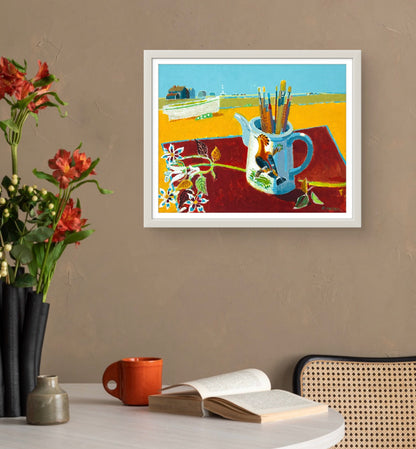 Stil Life with Hoopoo Pot Dungeness