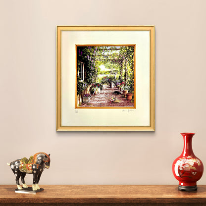 Flossie in the Conservatory (Giclée print)