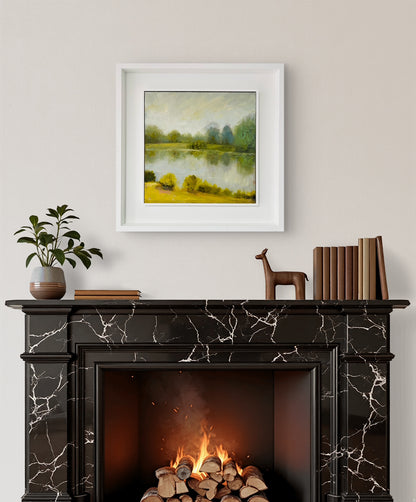 Infront of the Fishing Lodge