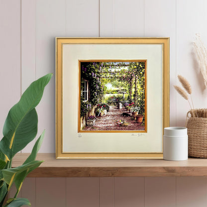 Flossie in the Conservatory (Giclée print)