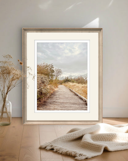 Golden Space (Framed)