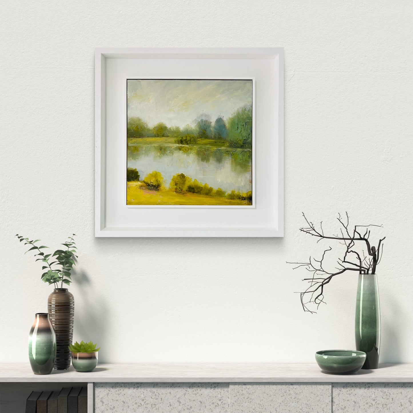 Infront of the Fishing Lodge