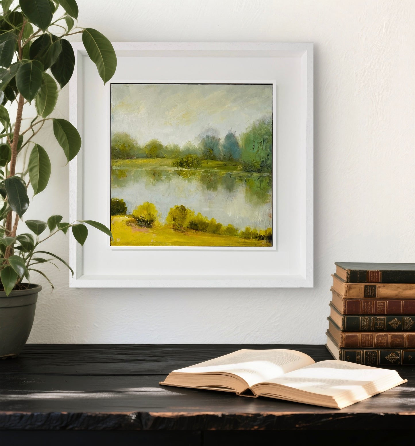 Infront of the Fishing Lodge