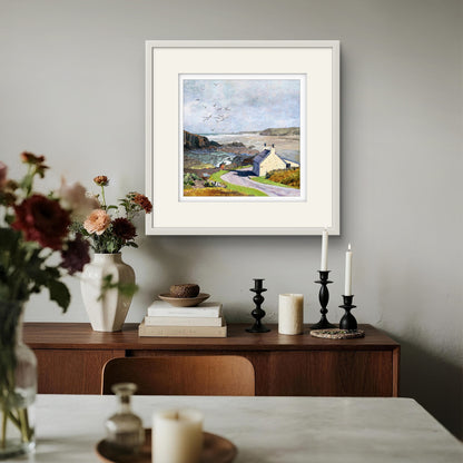 Gull Cottage (framed)