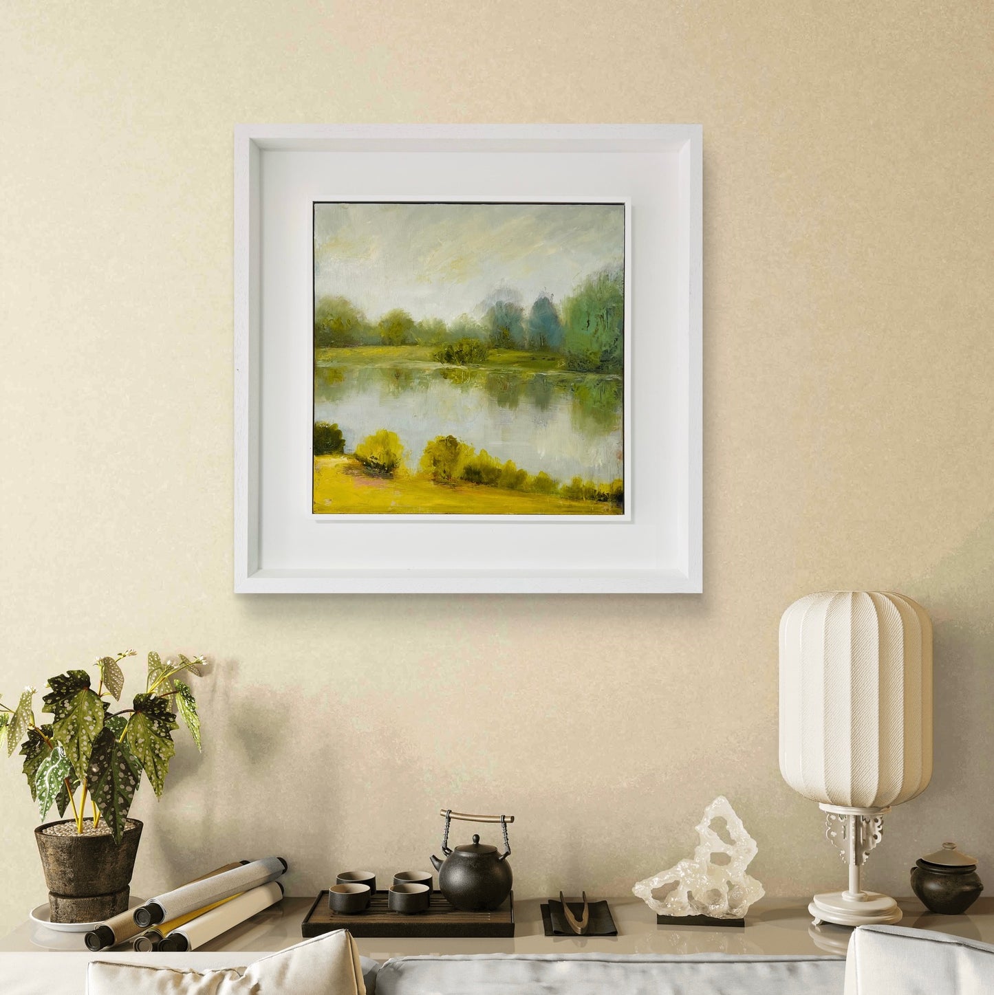 Infront of the Fishing Lodge