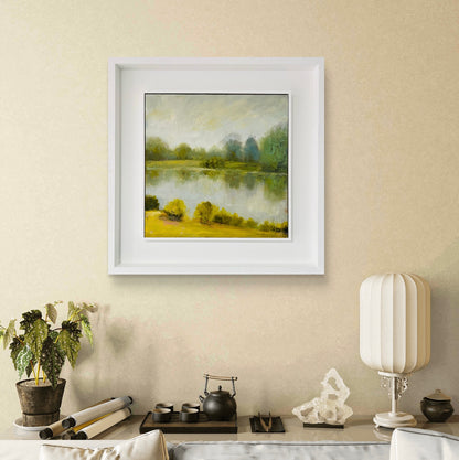 Infront of the Fishing Lodge