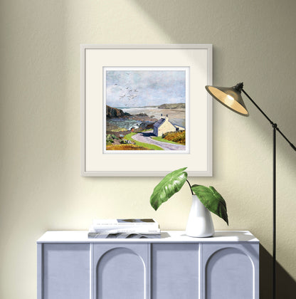 Gull Cottage (framed)