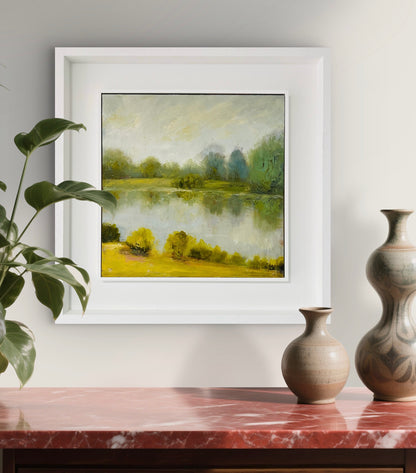 Infront of the Fishing Lodge