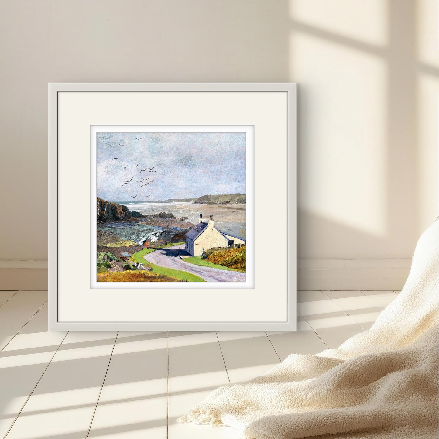Gull Cottage (framed)