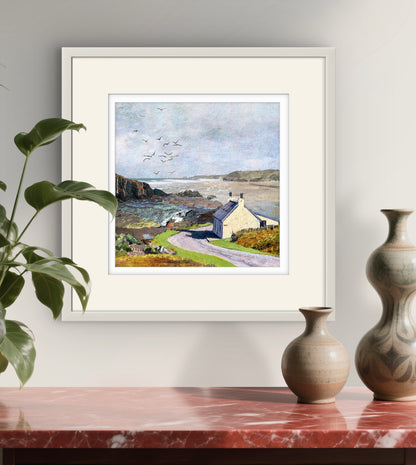 Gull Cottage (framed)