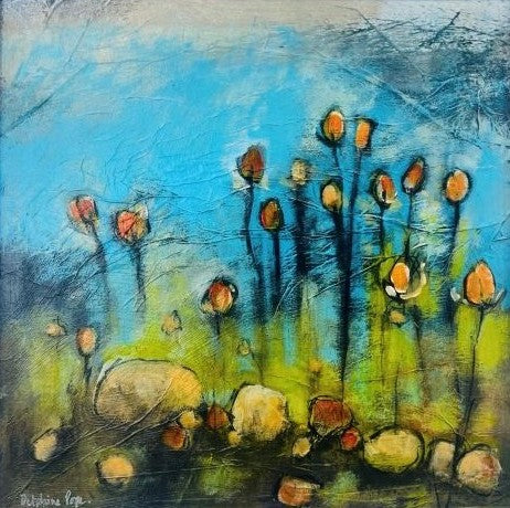 Orange Against the Blue