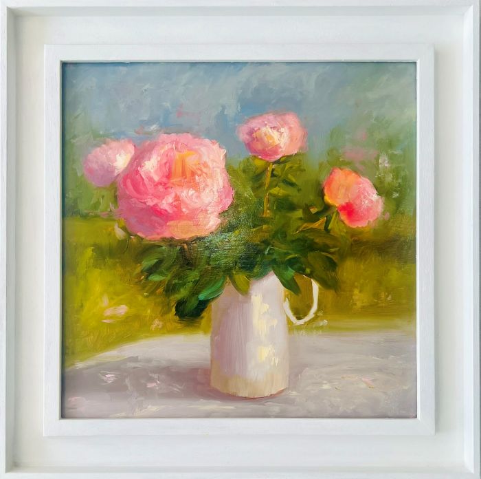 Peachy Peonies