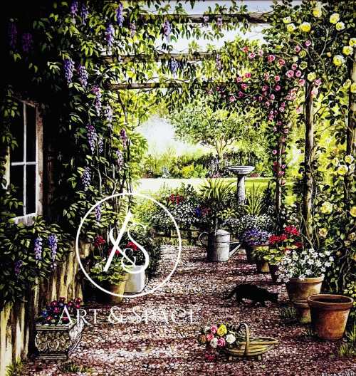 Flossie in the Conservatory (Giclée print)